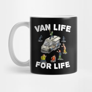 Van Life For Life Zombie Edition Mug